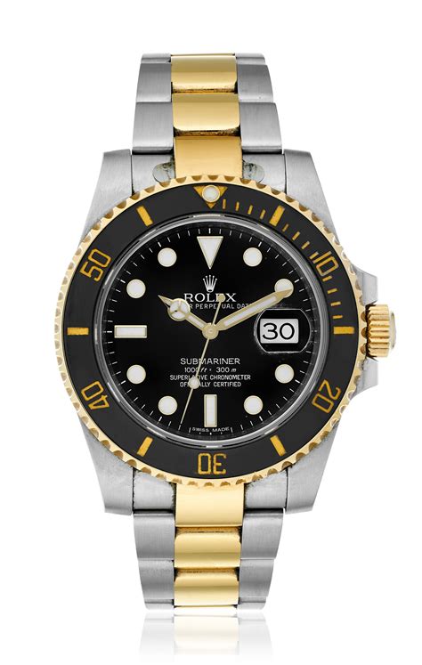 rolex submariner green two tone|rolex submariner 126613lb for sale.